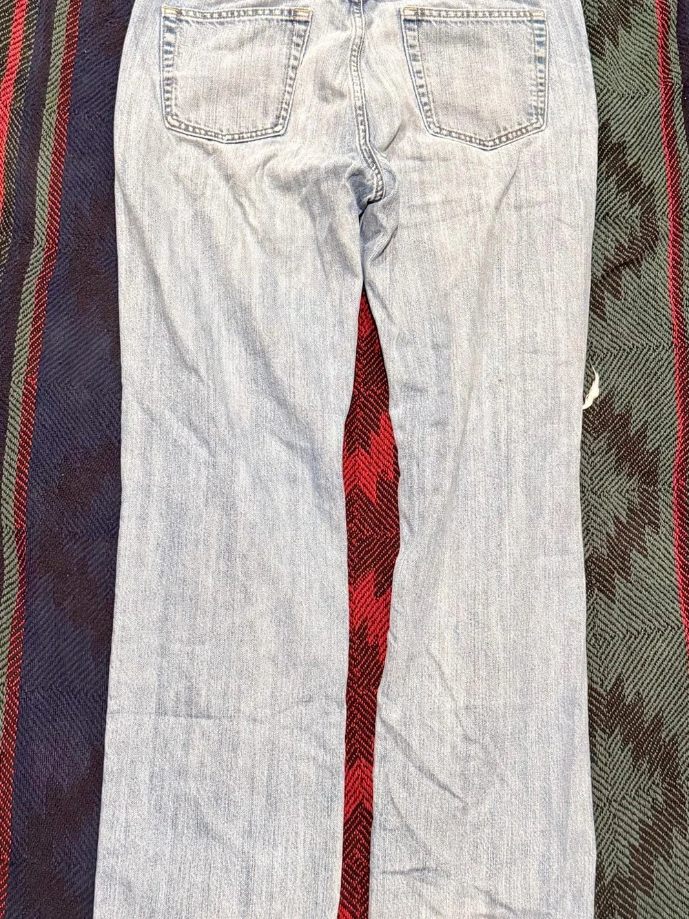 Y2K Mens Old Navy Light wash Blue Straight Leg Jeans trending surf boardwalk